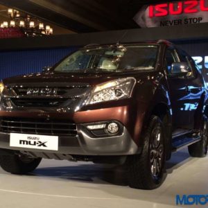 IsuzuMU XIndiaLaunchbrown