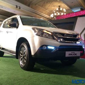 Isuzu MU X India launch