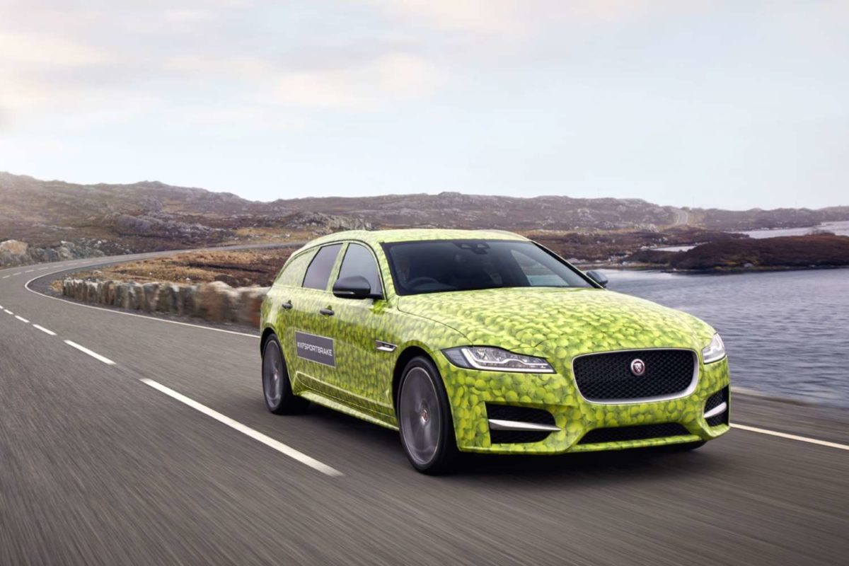 Jaguar XF Sportbrake Side profile