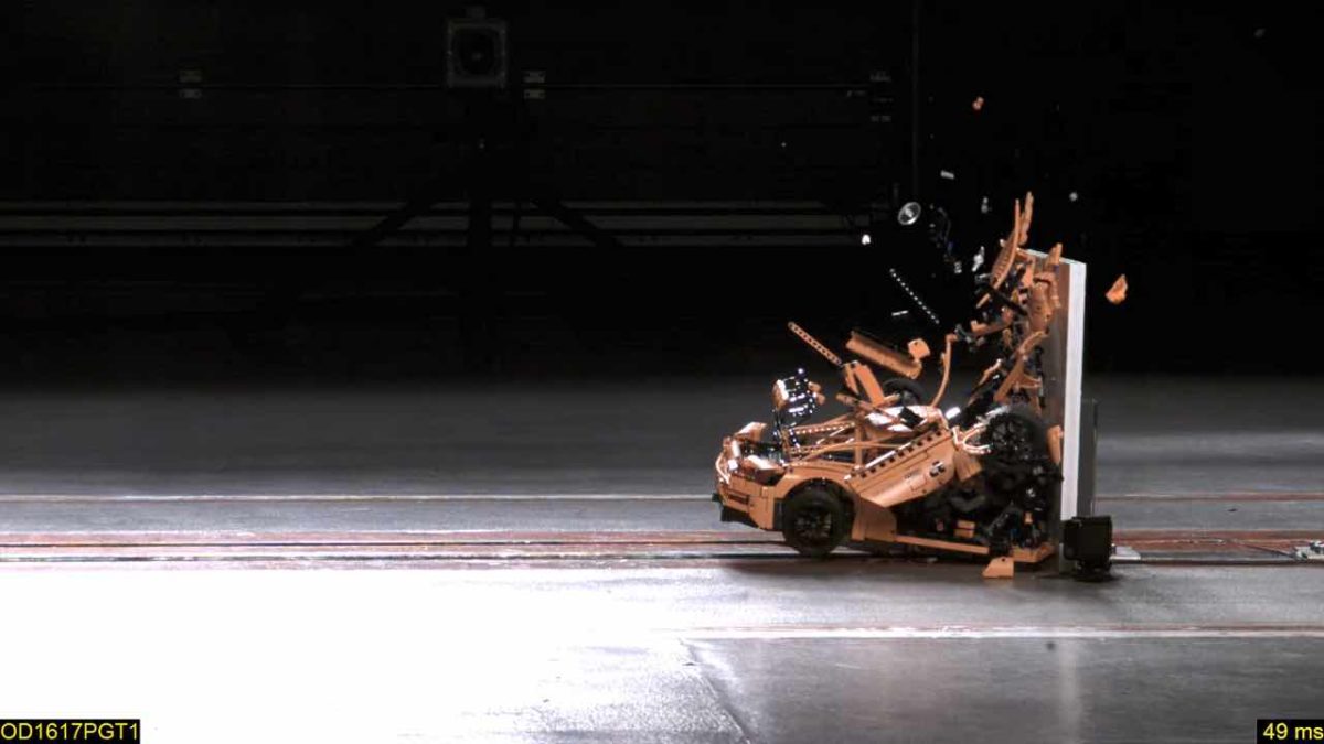 LEGO Porsche  GT RS Crash Test