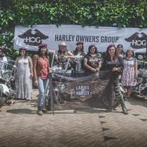 Ladies of Harley gear up for the first official ride to Dandeli