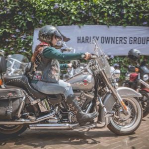 Ladies of Harley gear up for the first official ride to Dandeli