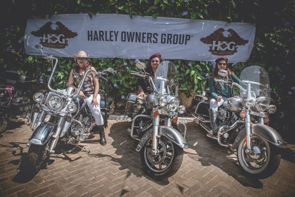 Ladies of Harley gear up for the first official ride to Dandeli