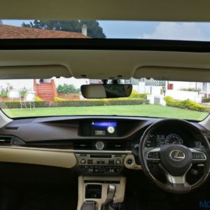 LexusESh sunroof dashboard steering
