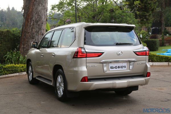 Lexus LX 450d - rear view 