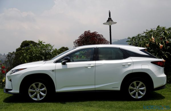 Lexus RX 450h F Sport - side view