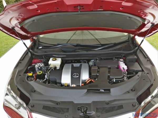 Lexus RX 450h - engine