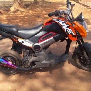 Modified Honda Navi to KTM Duke