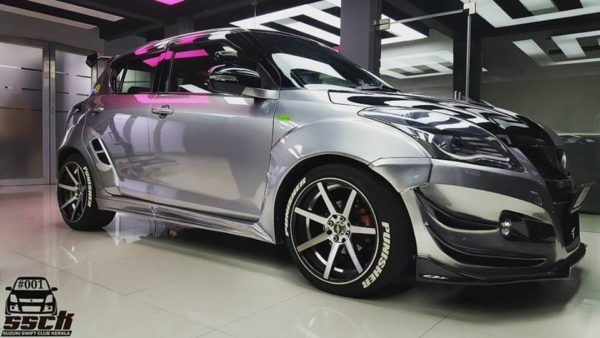 This modified Swift from Kochi is definitely an eye-catcher