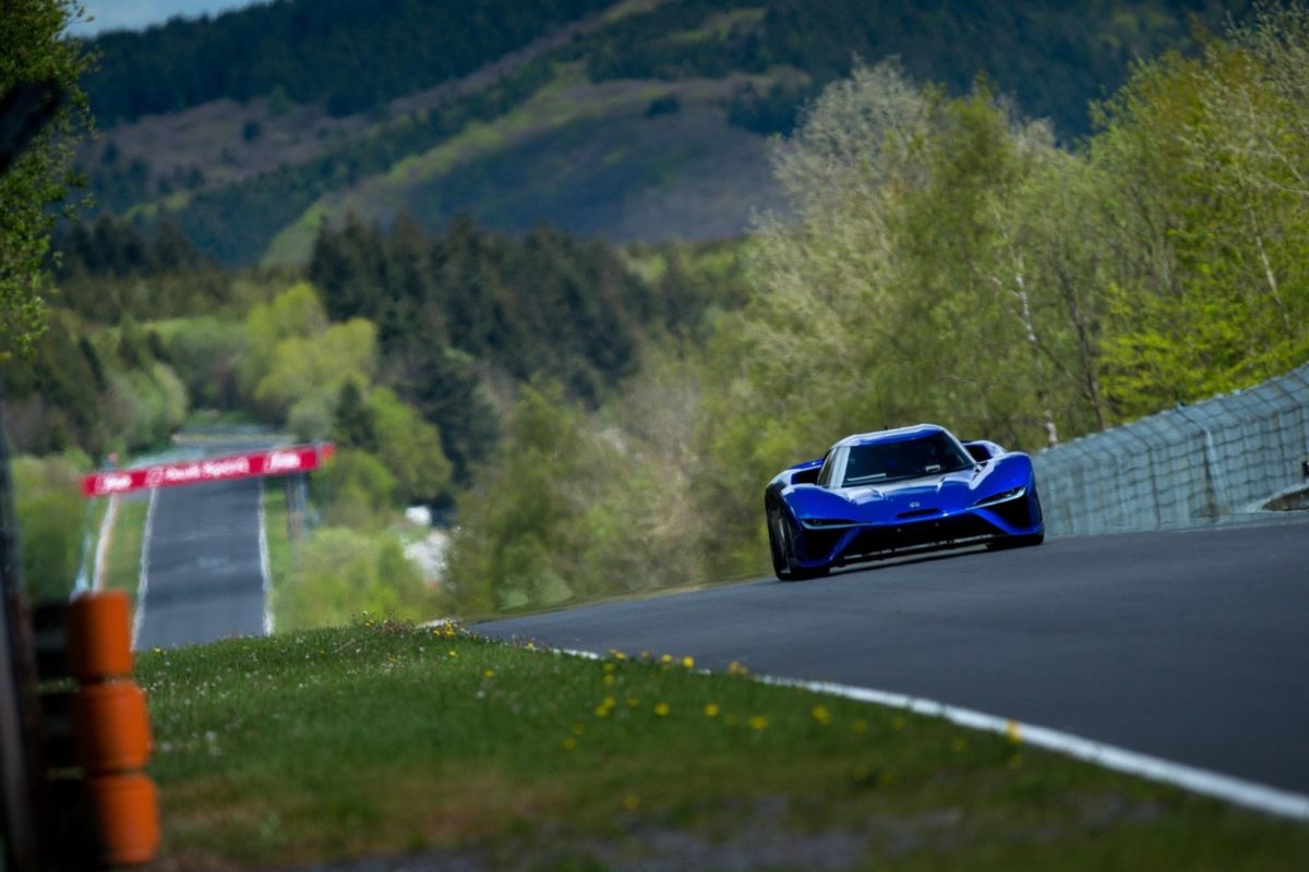 NIO EP set a new lap record at the Nurburgring Nordschleife