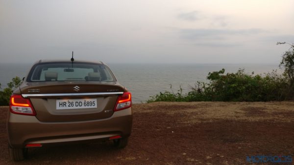 Maruti Suzuki Dzire - rear profile