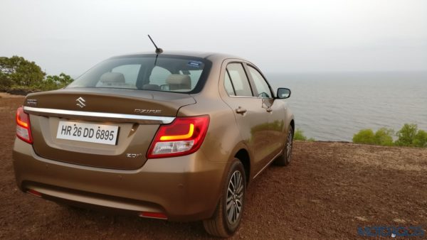 Maruti Suzuki Dzire LED tail lamp