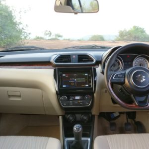 New Maruti Suzuki Dzire Review cabin