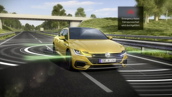 New Volkswagen Arteon Comes Equipped With Emergency Assist