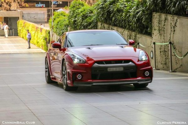 GT-R Egoist edition front profile and headlight