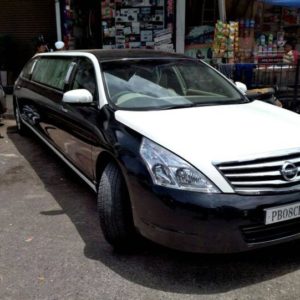 Nissan Teana Stretch Limousine seized