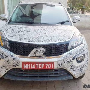 Production ready Tata Nexon spied