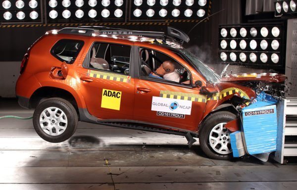Made In India Renault Duster Crash test result