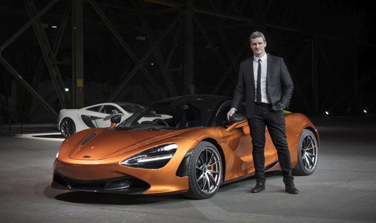 Rob Melville Promoted As Design Director Of McLaren Automotive