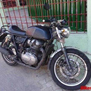 Royal Enfield Continental GT With cc Twin Cylinder Engine Clearest Images Yet