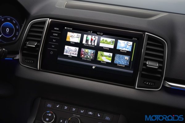 Skoda Karoq Compact SUV - Infotainment System