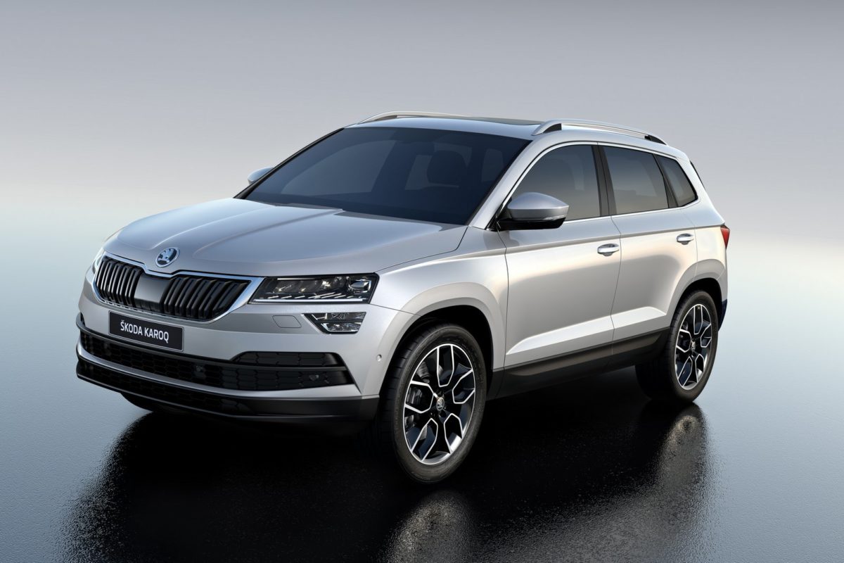 Skoda Karoq compact SUV front