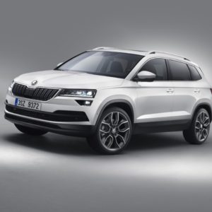 Skoda Karoq compact SUV front