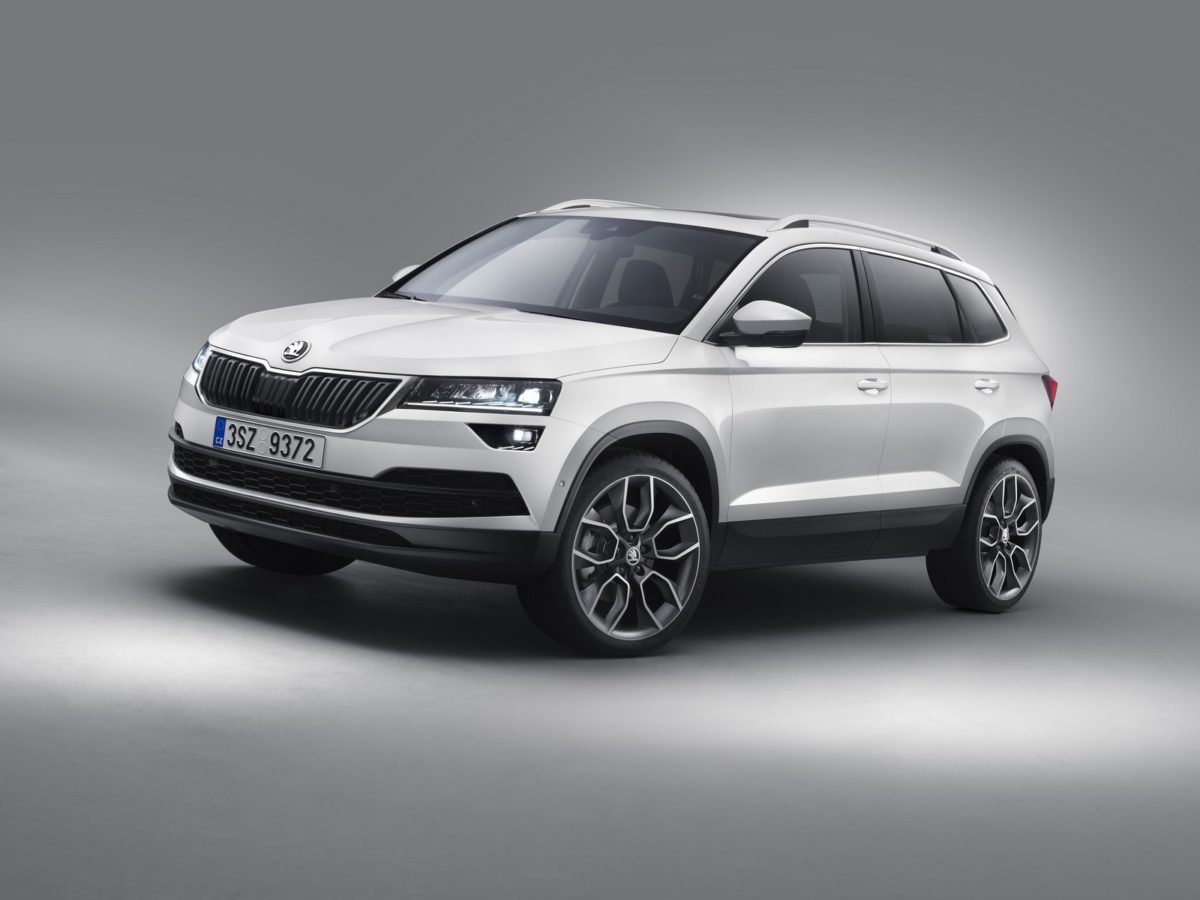 Skoda Karoq compact SUV front