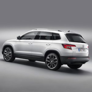 Skoda Karoq compact SUV rear