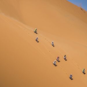 TVS Merzouga Rally up view