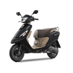 TVS Scooty Zest  Matte Black