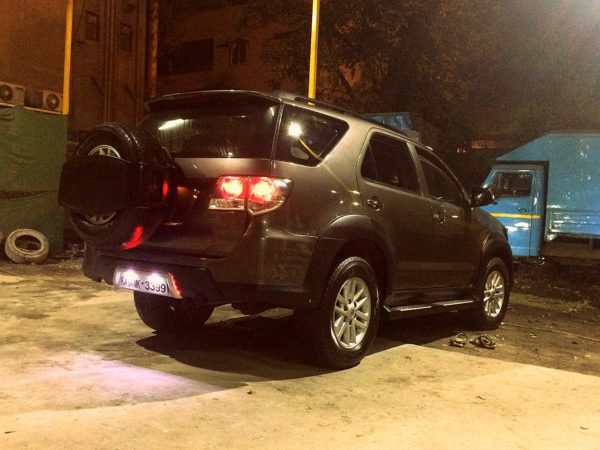 Modified Fortuner rear