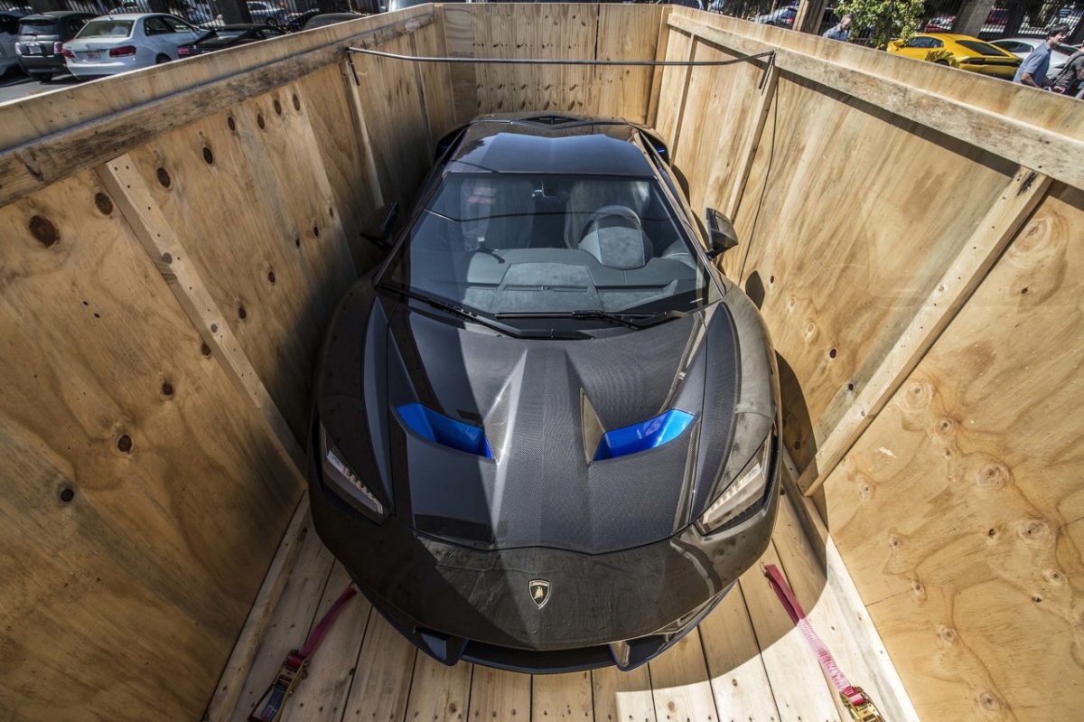 USA first lamborghini centenario