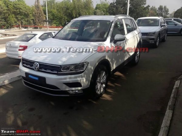 Production ready Volkswagen Tiguan exterior