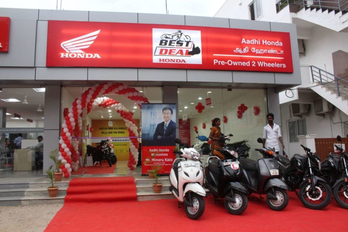 th Honda BEST DEAL Outlet For Pre owned Wheeler Inaugurated In Tamil Nadu