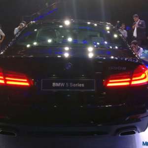 BMW  Series India launch i rear profile