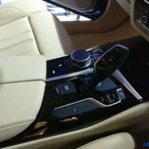 BMW  Series India launch d centre console