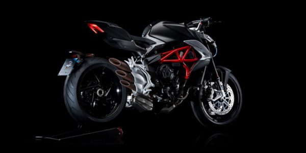 2017 MV Agusta Brutale 800 rear profile