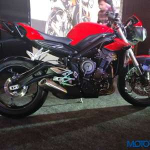 Triumph Street Triple India Launch