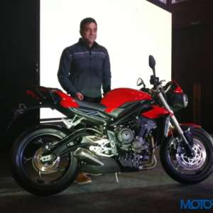 Triumph Street Triple India Launch