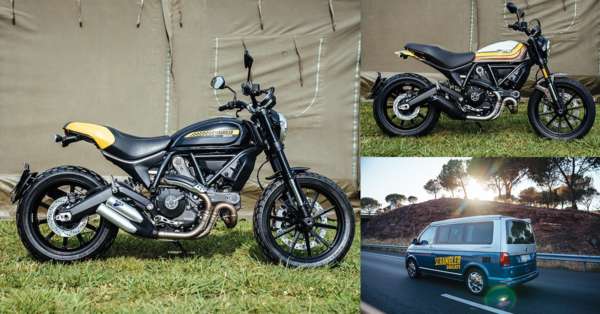 Wheels and Waves Ducati Scrambler Feature Image