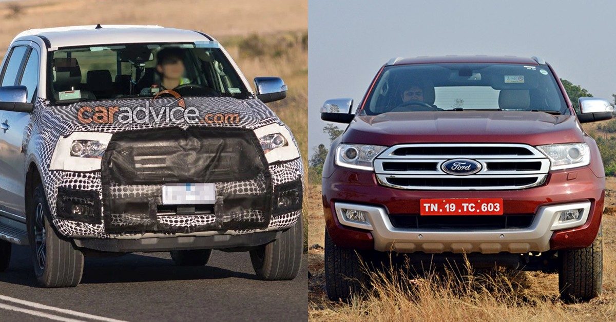 Ford Endeavour Spied Australia Feature Image