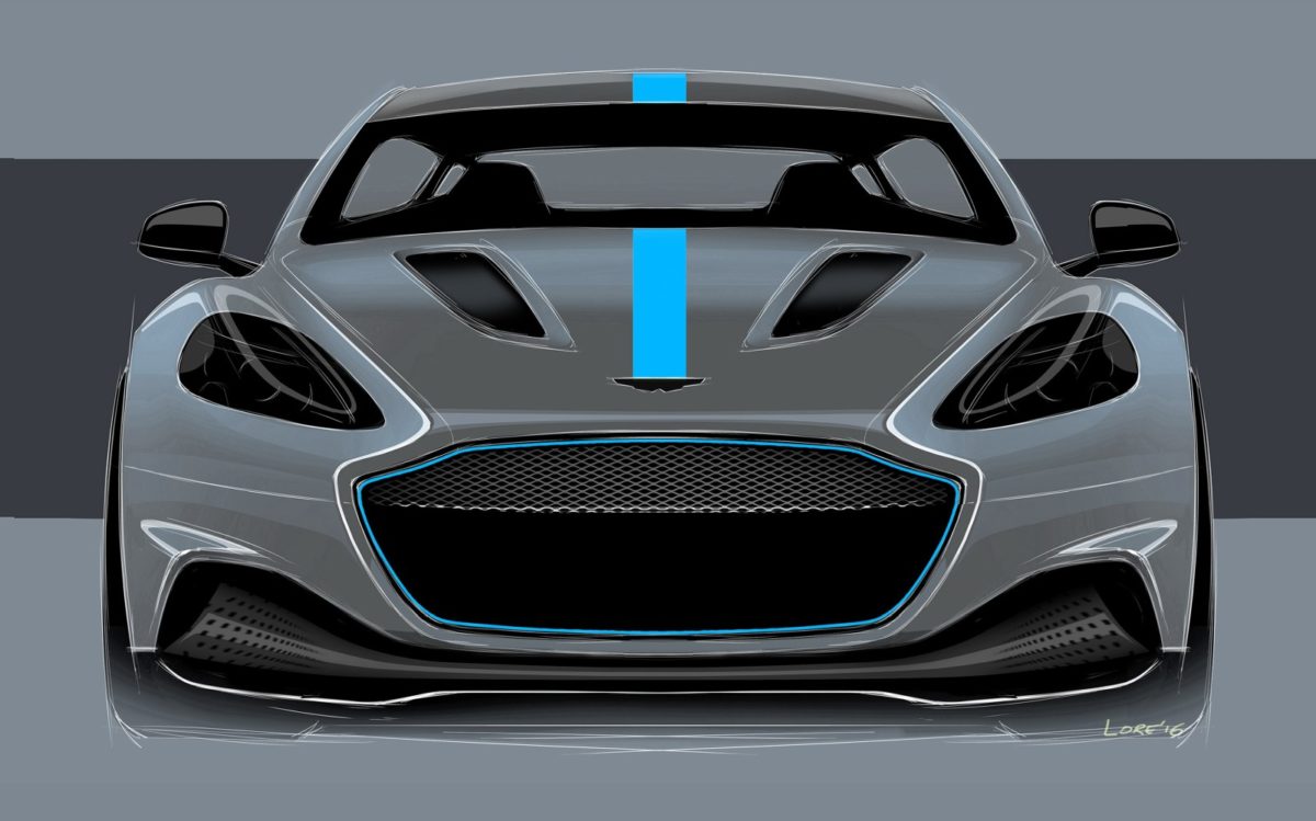 All Electric Aston Martin RapidE
