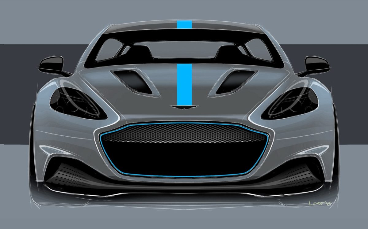 All Electric Aston Martin RapidE