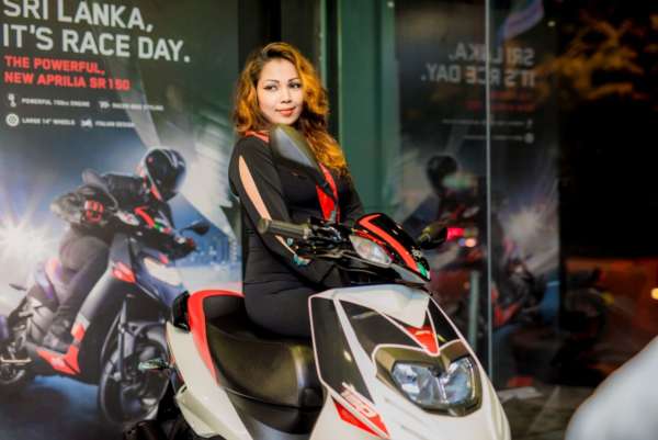 Aprilia SR 150 Launched in Sri Lanka