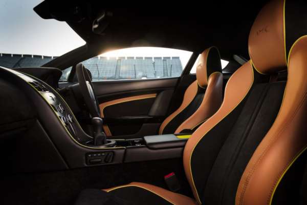Aston Martin Vantage AMR interior