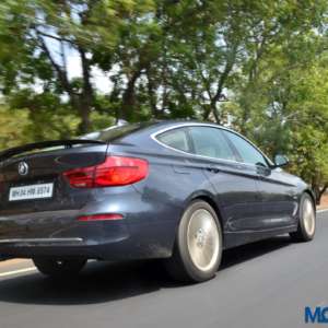 BMW  Series GT tail light and spoiler