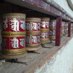 Budhist prayer bells