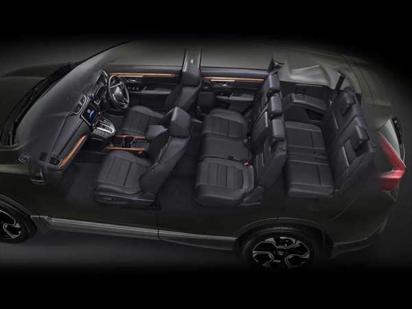 Honda CR-V 7 seat layout