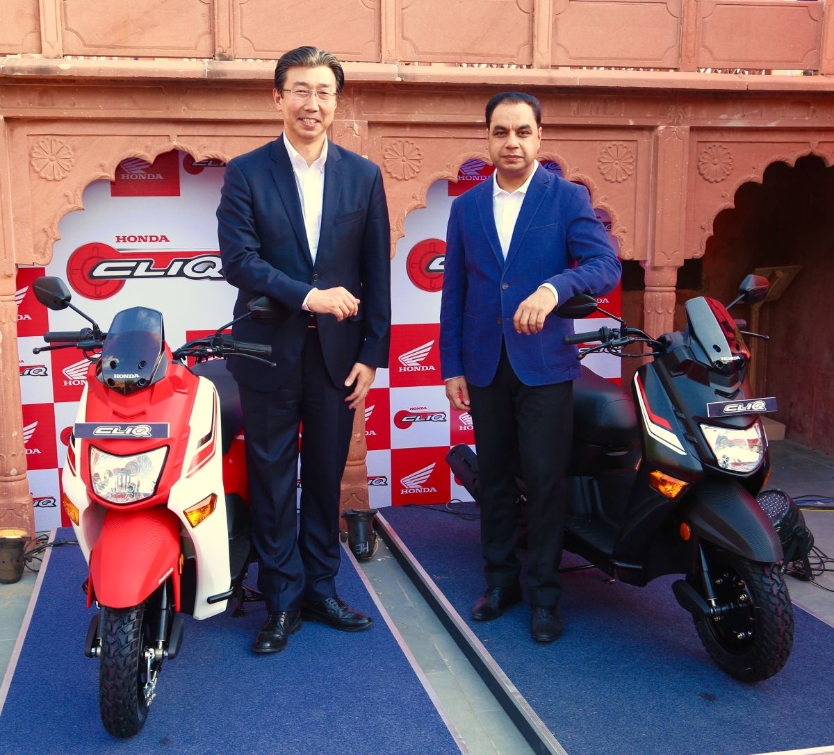 Honda Cliq scooter launched in India